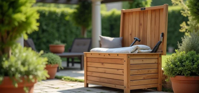 Découvrez les meilleures options de coffres de rangement extérieur pour votre jardin