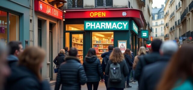 Les pharmacies de garde à Paris le dimanche : un service indispensable Les pharmacies de garde à Paris le dimanche : un service indispensable